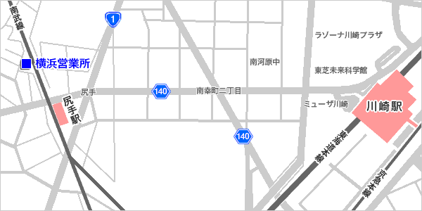 日本自動保管機株式会社 横浜営業所の地図